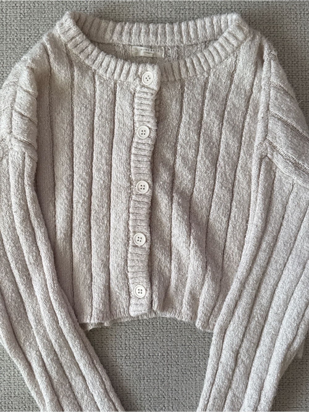 Cozy Ribbed Button-Front Women’s Sweater Cardigan
